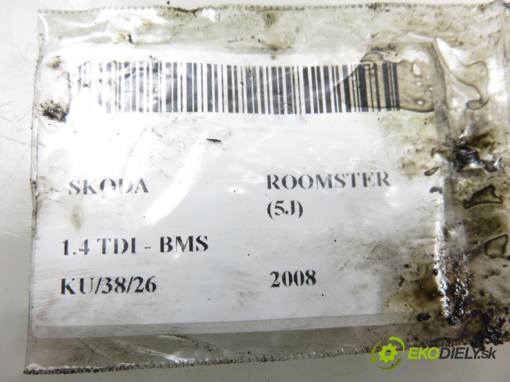 SKODA ROOMSTER (5J) HB 2008 59,00 1.4 TDI - BMS 1422,00 vstříkovač 038130073BP ; 0414720314 (Vstřikovač paliva)