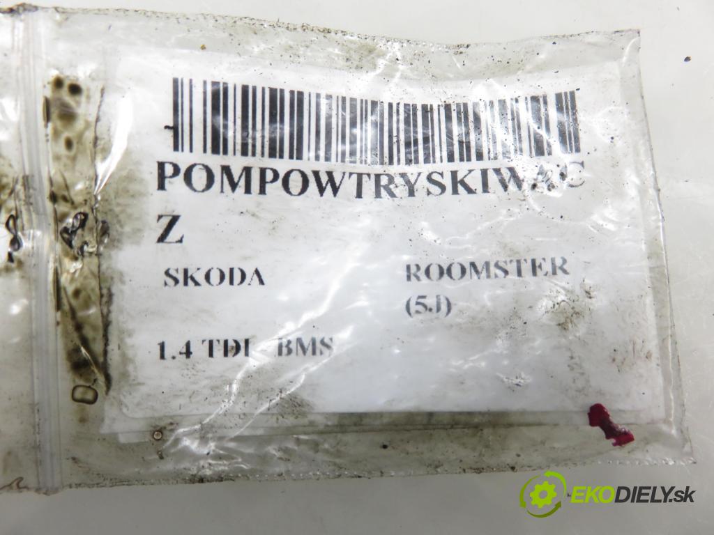 SKODA ROOMSTER (5J) HB 2008 59,00 1.4 TDI - BMS 1422,00 vstříkovač 038130073BP ; 0414720314 (Vstřikovač paliva)