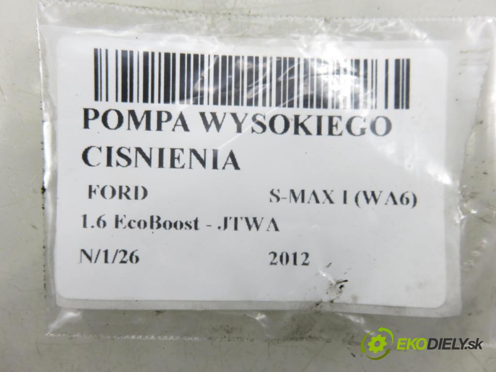FORD S-MAX (WA6) MINIVAN 2012 118,00 1.6 EcoBoost - JTWB 1596,00 pumpa vysokého TLAK: 0261520077 ; BM5G9D376BA