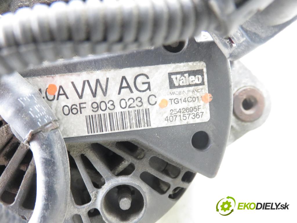 SEAT LEON (1P1) HB 2007 77,00 1.9 TDI - BLS 1896,00 Alternátor 06F903023C (Alternátor)