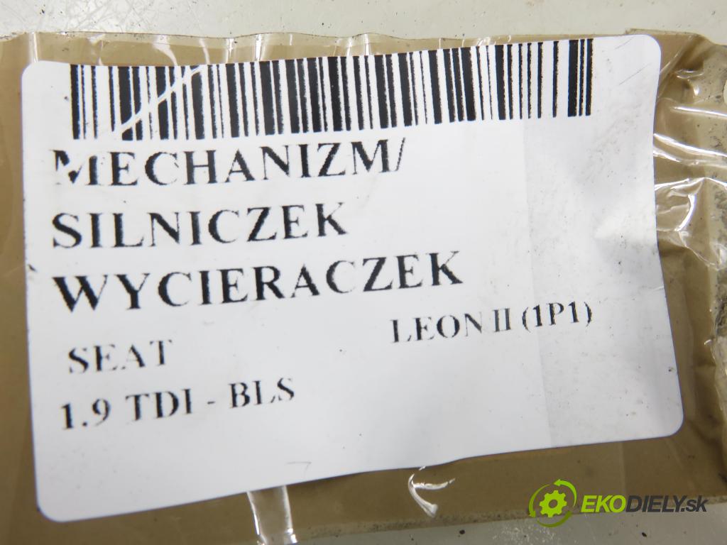 SEAT LEON (1P1) HB 2007 77,00 1.9 TDI - BLS 1896,00 Motorček stieračov 1P0955024A ; 1P0955120