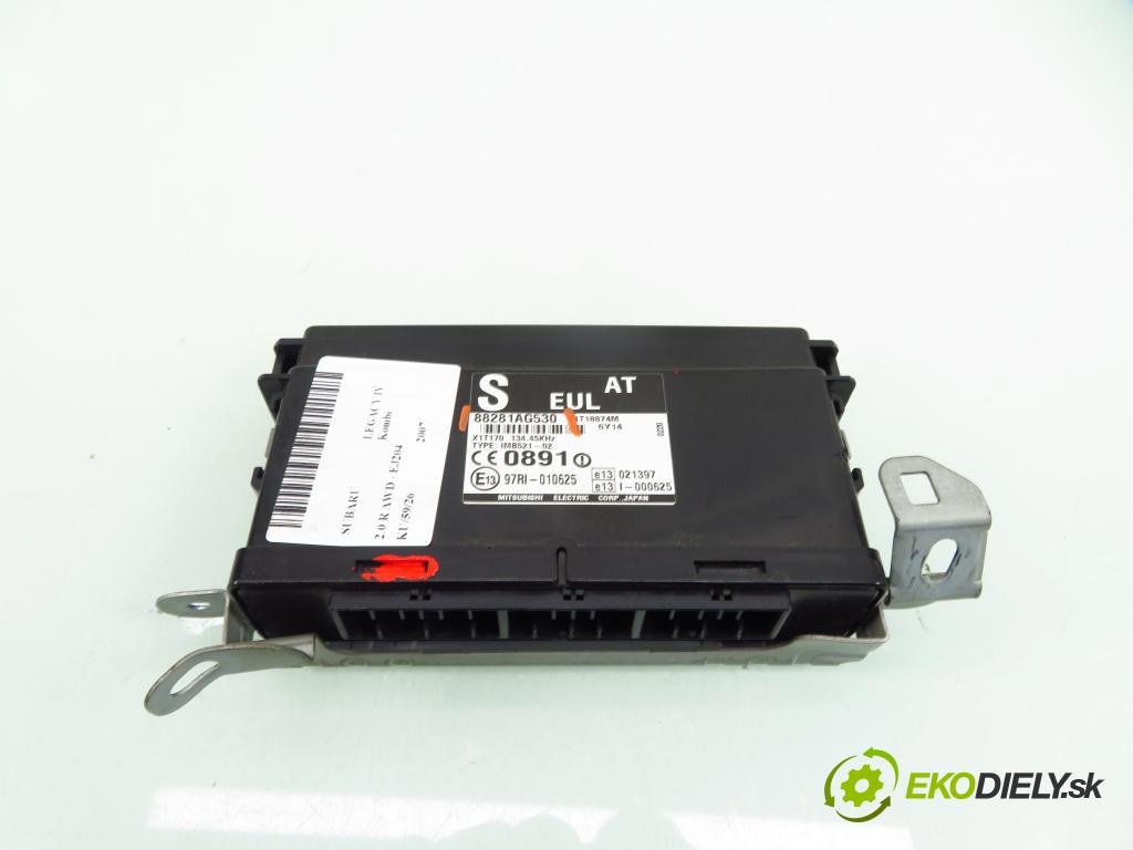 SUBARU LEGACY IV Kombi (BP) KOMBI 2007 121,00 2.0 16V DOHC AWD (BP5) - EJ204 EJ20F BiFuel 1994,00 Riadiaca jednotka prevodovky 88281AG530