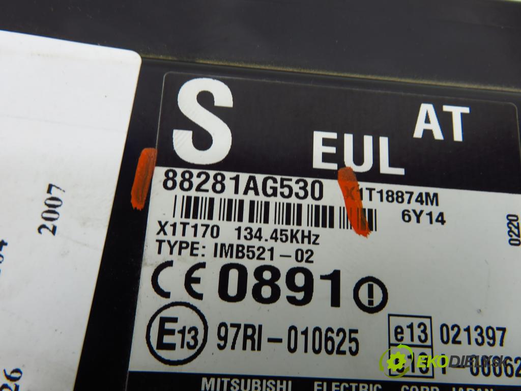 SUBARU LEGACY IV Kombi (BP) KOMBI 2007 121,00 2.0 16V DOHC AWD (BP5) - EJ204 EJ20F BiFuel 1994,00 Riadiaca jednotka prevodovky 88281AG530