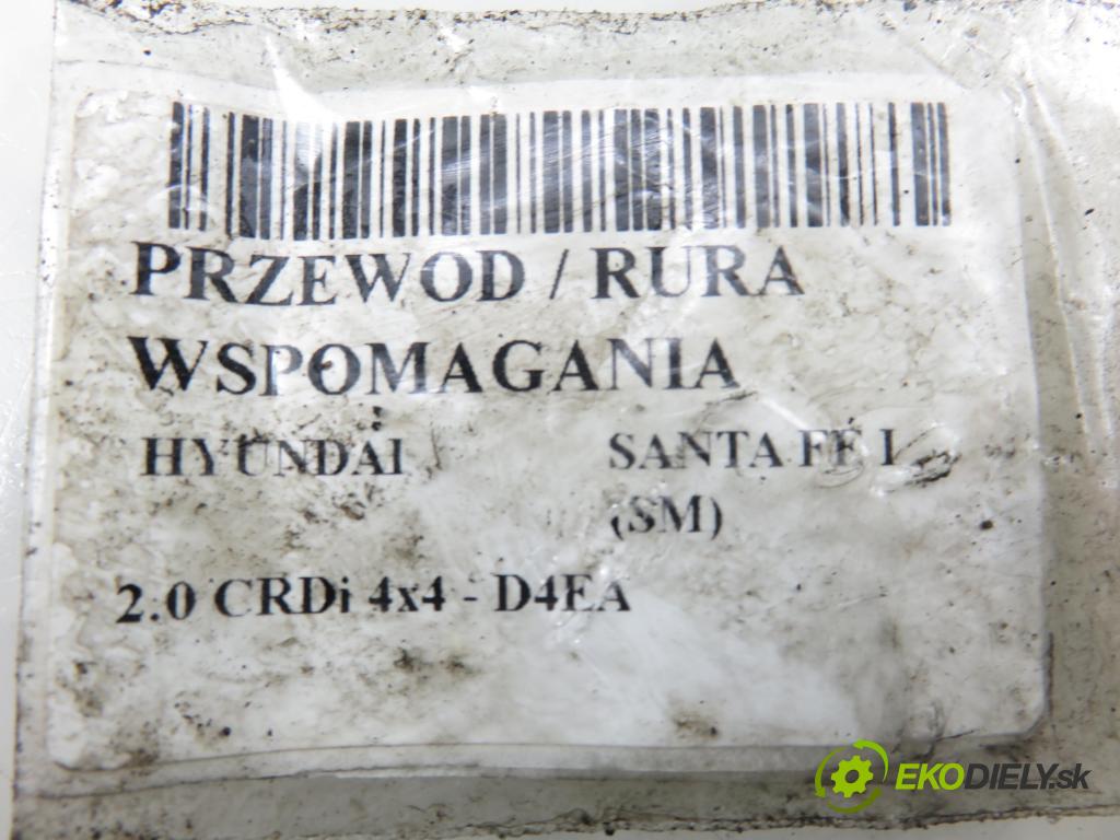 HYUNDAI SANTA FÉ I (SM) SUV 2001 83,00 2.0 CRDi 4x4 113 - D4EA 1991,00 trubka / Rúra servočerpadlo