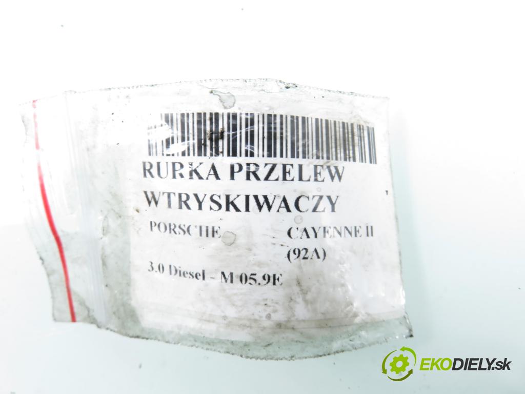 PORSCHE CAYENNE II (92A) SUV 2010 176,00 3.0 Diesel - M 05.9E 2967,00 rúrka PŘEVOD VSTŘIKOVAČE: 059130218AD