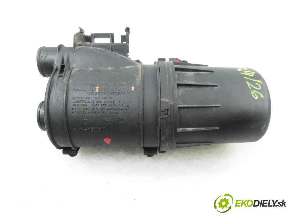 RENAULT CLIO II (BB_, CB_) HB 2003 43,00 1.2 8V 58 - D7F 726 1149,00 Obal filtra vzduchu 7700105236K (Obal vzduchového filtra)