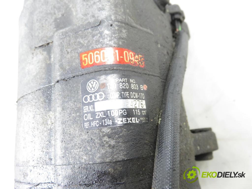 AUDI A3 (8L1) HB 2000 81,00 1.9 TDI 110 - AHF 1896,00 KOMPRESOR: klimatizace 1J0820803B (Kompresor klimatizace)