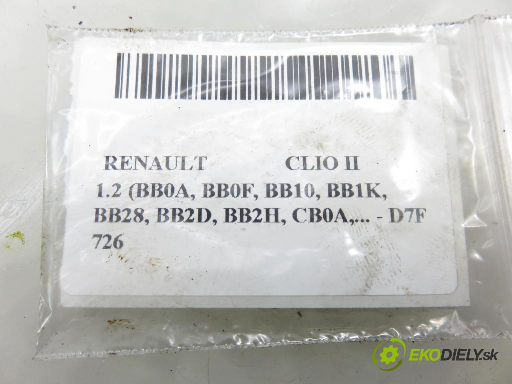 RENAULT CLIO II (BB_, CB_) HB 2003 43,00 1.2 8V 58 - D7F 726 1149,00 Kryt Ventilov 7700114939