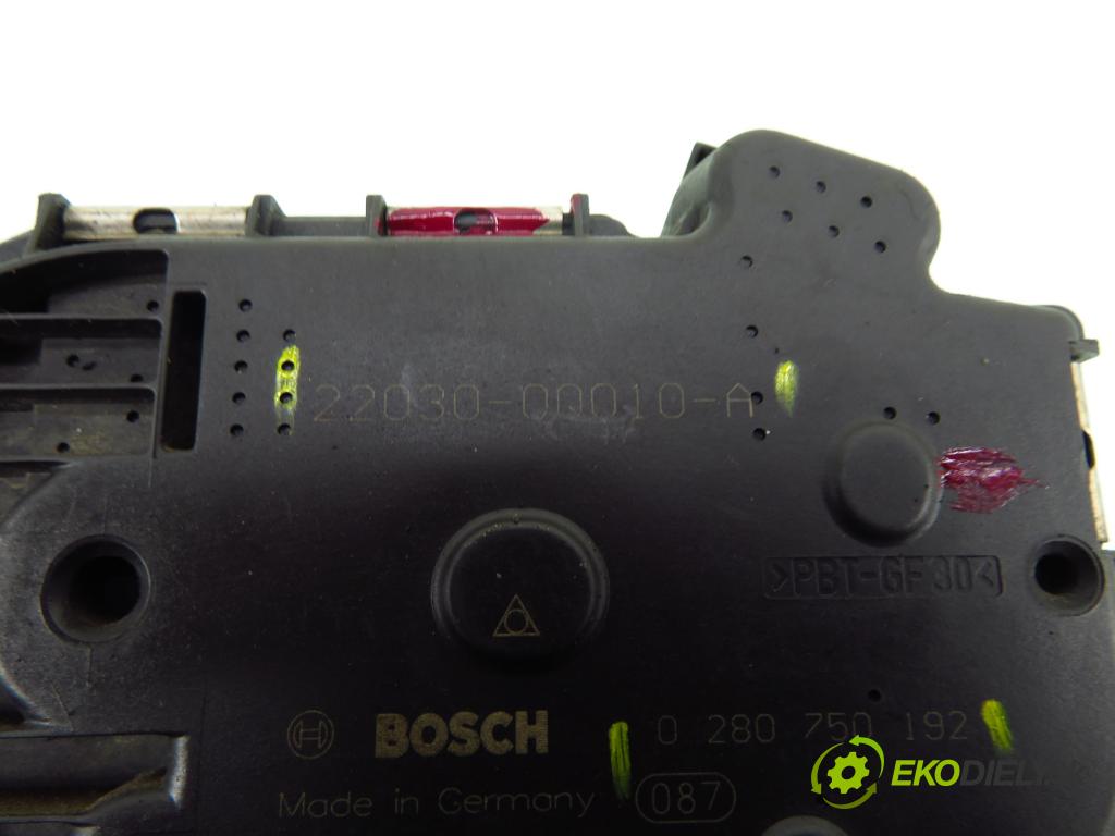 TOYOTA YARIS (_P9_) HB 2006 51,00 1.0 VVT-i (KSP90_) - 1KR-FE 998,00 škrtíci klapka 220300Q010 ; 0280750197 ; 220300Q010A (Škrticí klapka)