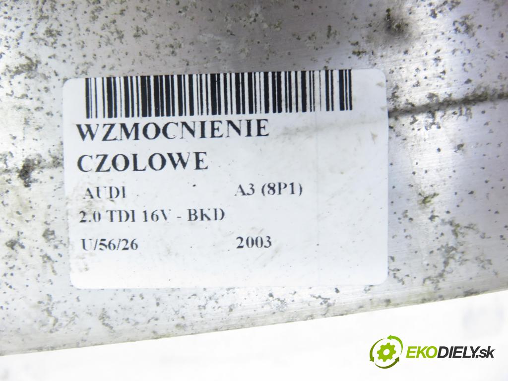 AUDI A3 (8P1) HB 2003 103,00 2.0 TDI PD 16V 140 1968,00 výztuha PŘEDNÍ 8P3807113A