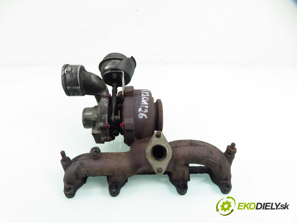 VW GOLF V (1K1) HB 2005 77,00 1.9 TDI PD 105 - BKC 1896,00 RYCHLONABÍJEČKA: 03G253014F (Kompletní turbodmychadlo)