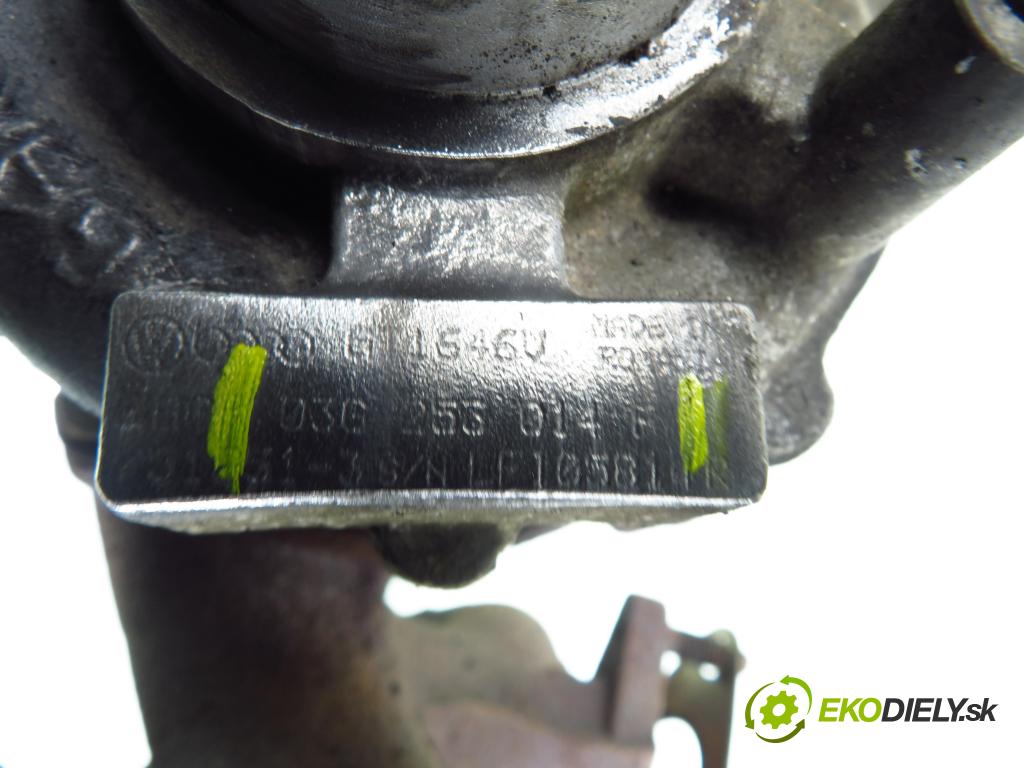 VW GOLF V (1K1) HB 2005 77,00 1.9 TDI PD 105 - BKC 1896,00 RYCHLONABÍJEČKA: 03G253014F (Kompletní turbodmychadlo)