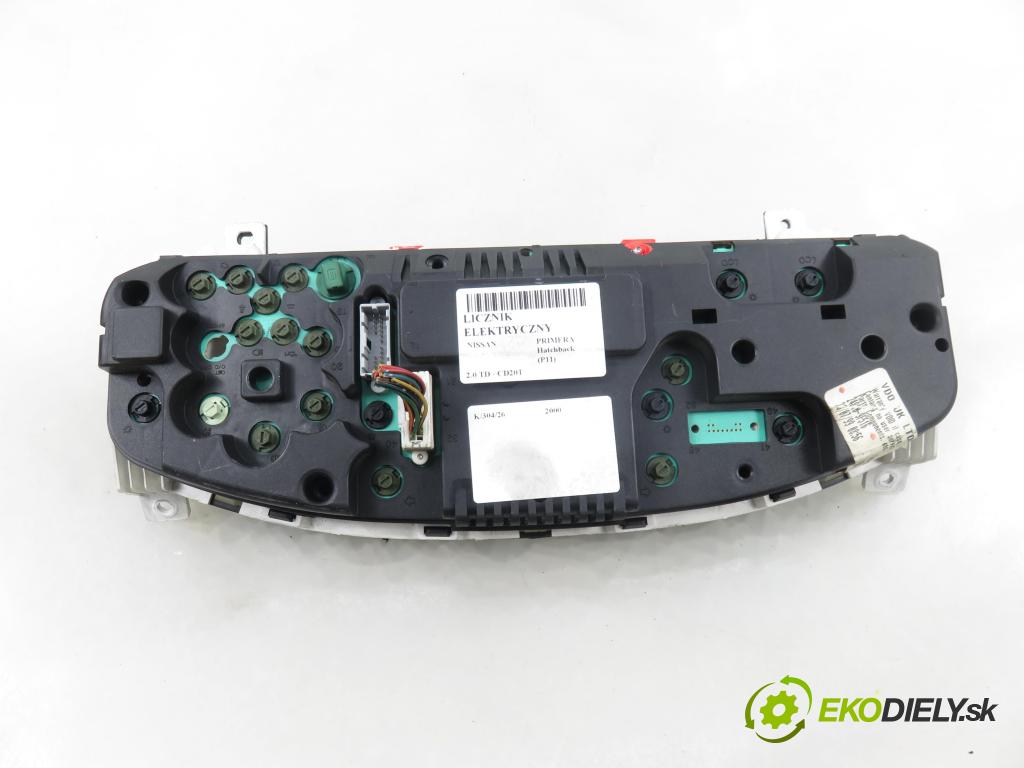 NISSAN PRIMERA Hatchback (P11) LIFTBACK 2000 66,00 2.0 TD - CD20T 1974,00 Prístrojovka elektrický 248109F516