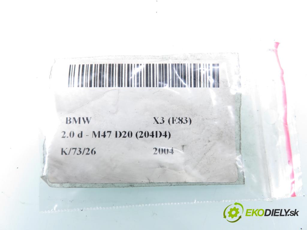 BMW X3 (E83) SUV 2004 110,00 2.0 d 150 - M47 D20 (204D4) 1995,00 vstřikovač 0445110131 ; 7789661 (Vstřikovač paliva)