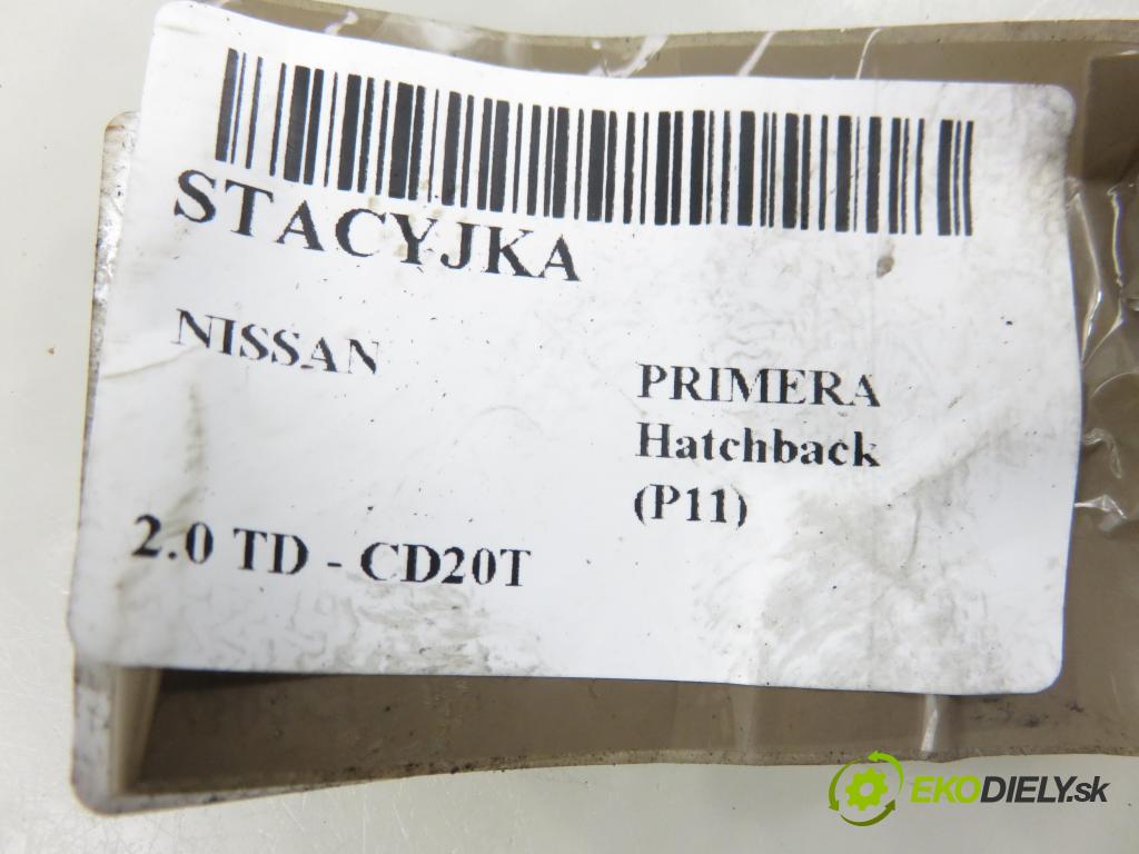 NISSAN PRIMERA Hatchback (P11) LIFTBACK 2000 66,00 2.0 TD - CD20T 1974,00 spínačka 28590C9922 (Spínací skříňka)