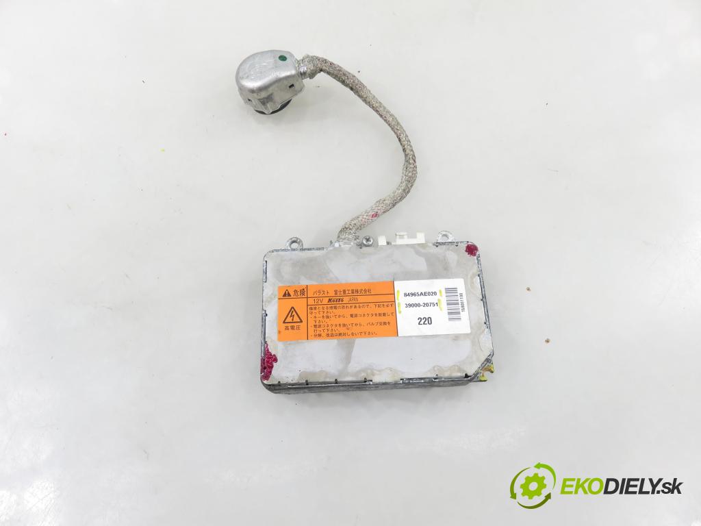 SUBARU LEGACY IV Kombi (BP) KOMBI 2007 121,00 2.0 16V DOHC AWD (BP5) - EJ204 EJ20F BiFuel 1994,00 Menič xenonová 3900020751 ; 84965AE020