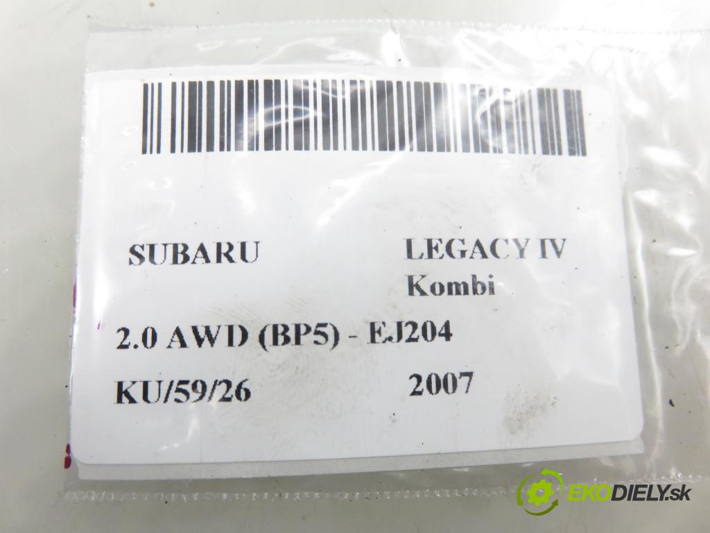 SUBARU LEGACY IV Kombi (BP) KOMBI 2007 121,00 2.0 16V DOHC AWD (BP5) - EJ204 EJ20F BiFuel 1994,00 Menič xenonová 3900020751 ; 84965AE020