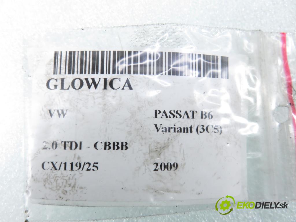 VW PASSAT B6 Variant (3C5) KOMBI 2009 125,00 2.0 TDI - CBBB 1968,00 (hlava 03L103373E