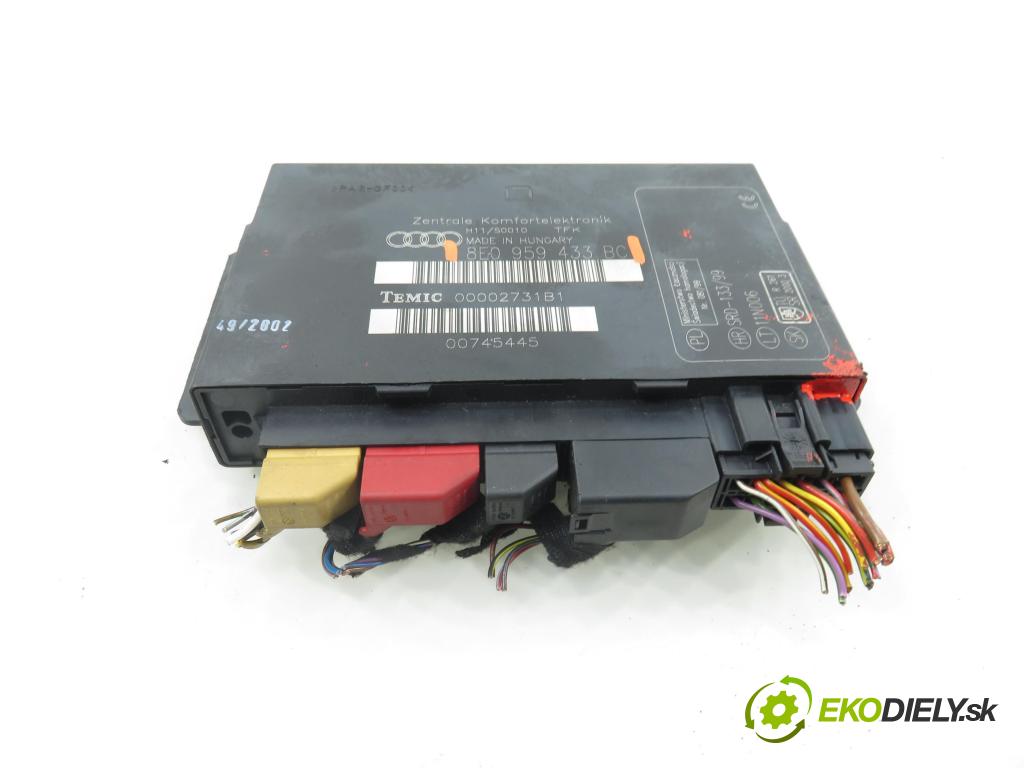 AUDI A4 (8E2, B6) SEDAN 2003 132,00 2.5 TDI V6 180 quattro - AKE 2496,00 MODUL komfortu 8E0959433BC