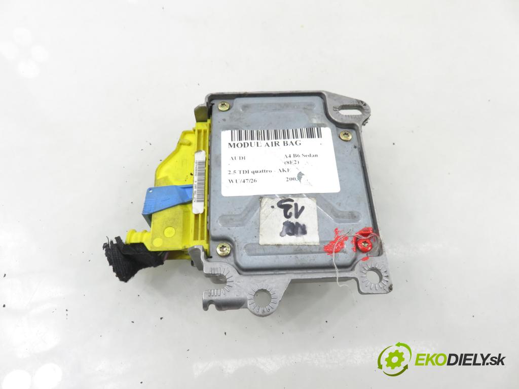 AUDI A4 (8E2, B6) SEDAN 2003 132,00 2.5 TDI V6 180 quattro - AKE 2496,00 MODUL air BAG 4B0959655G ; 0285001274