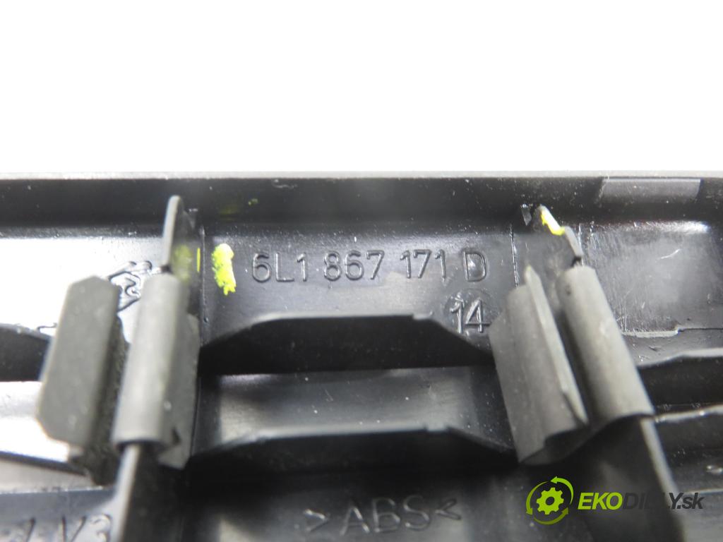 SEAT IBIZA III (6L1) HB 2003 55,00 1.4 16V - BBY 1390,00 Panel ovládania okien 6L1867171D