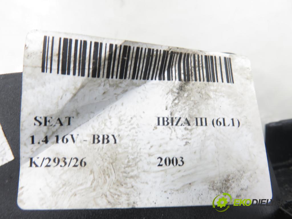 SEAT IBIZA III (6L1) HB 2003 55,00 1.4 16V - BBY 1390,00 Panel ovládania okien 6L1867171D