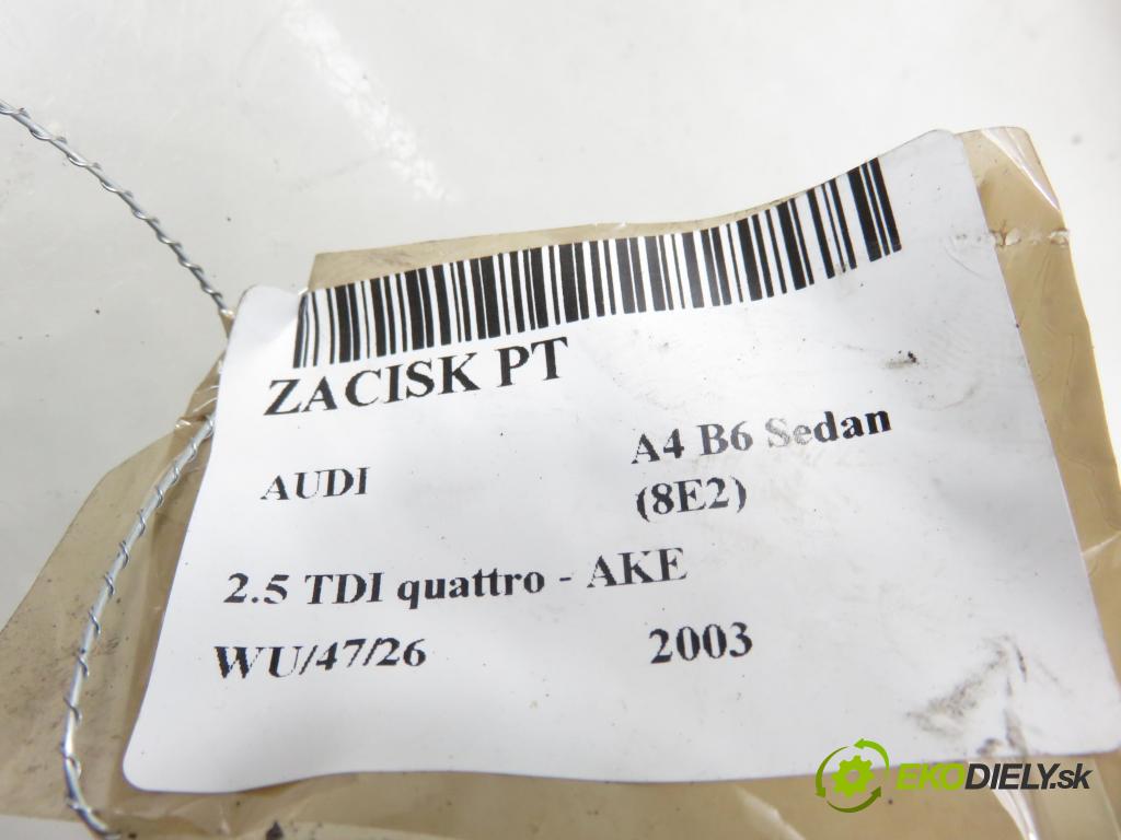 AUDI A4 (8E2, B6) SEDAN 2003 132,00 2.5 TDI V6 180 quattro - AKE 2496,00 brzdič třmen PT 