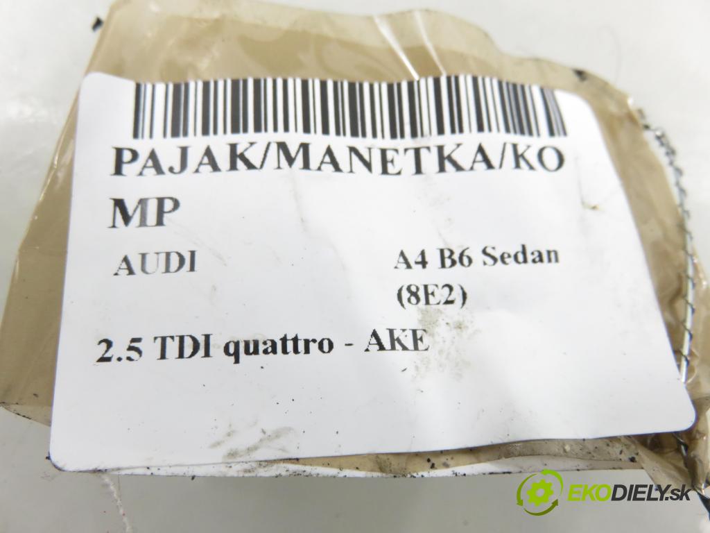 AUDI A4 (8E2, B6) SEDAN 2003 132,00 2.5 TDI V6 180 quattro - AKE 2496,00 páčka/prepínač 8E0953549N ; 8E9953541D