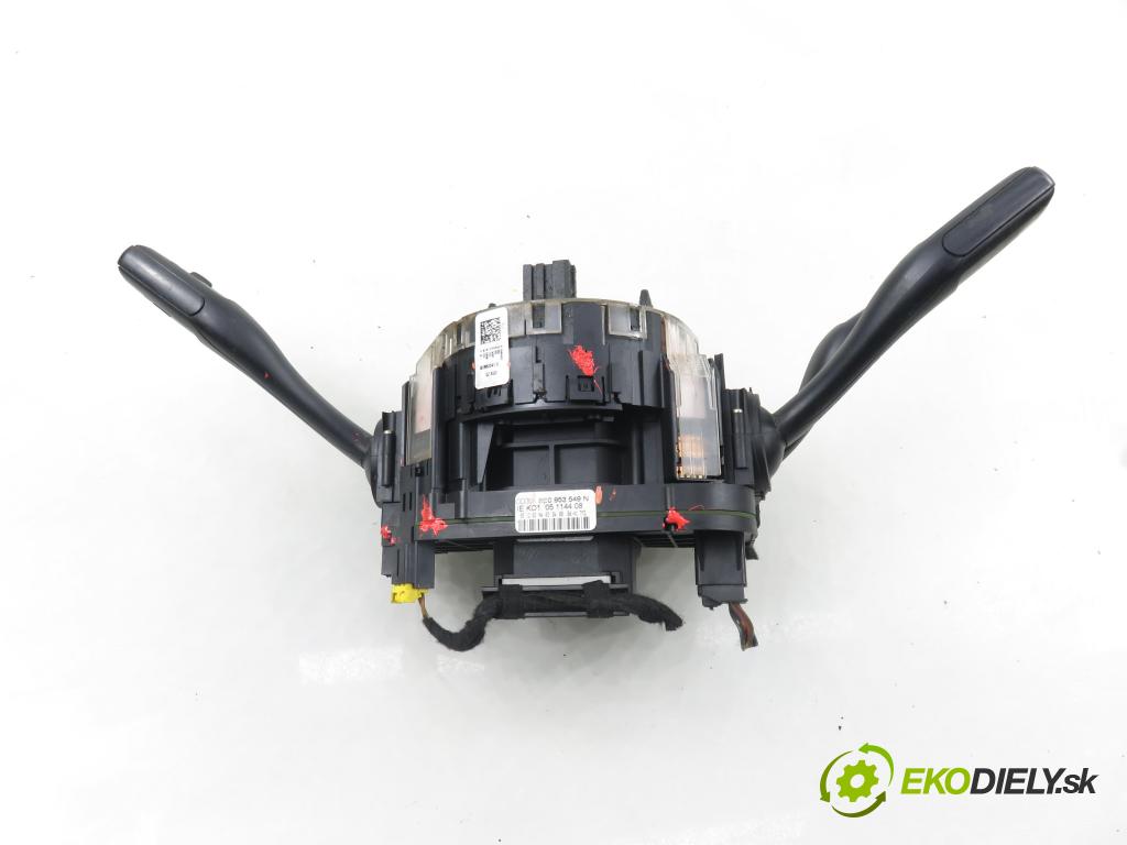 AUDI A4 (8E2, B6) SEDAN 2003 132,00 2.5 TDI V6 180 quattro - AKE 2496,00 páčka/prepínač 8E0953549N ; 8E9953541D