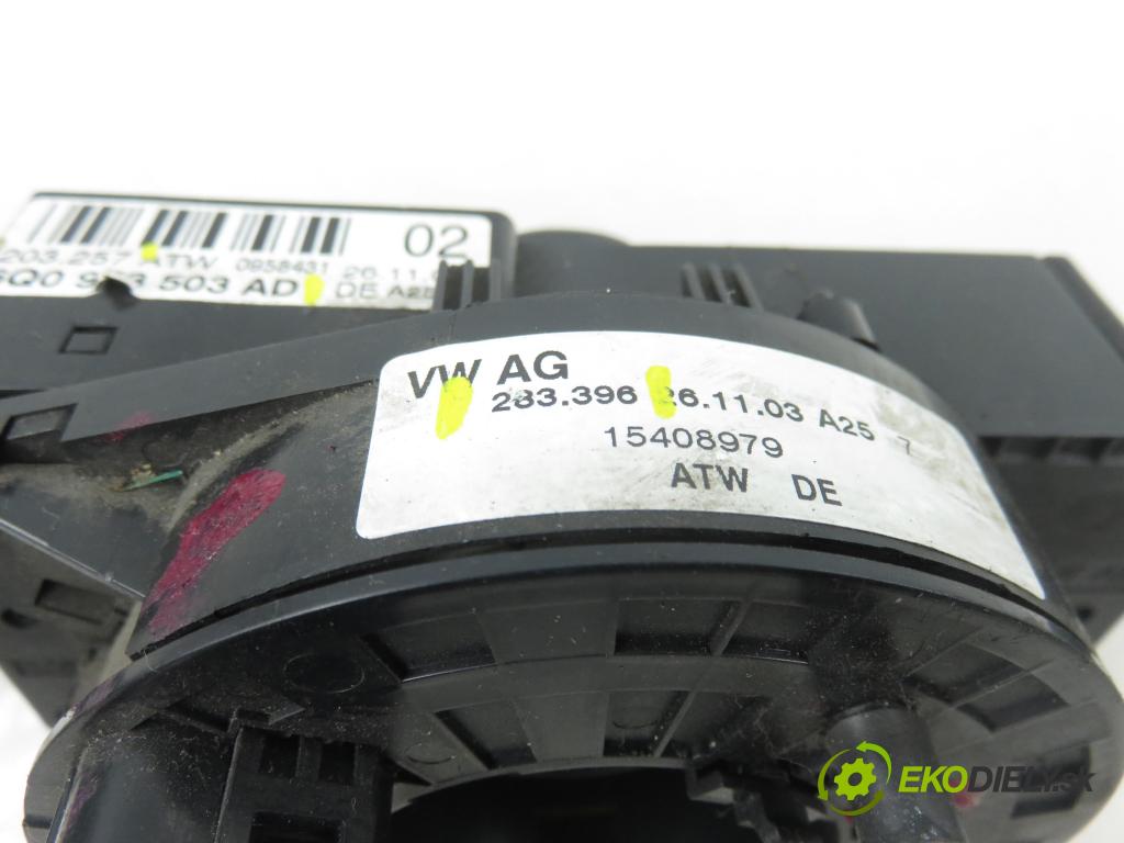 SEAT IBIZA III (6L1) HB 2003 55,00 1.4 16V - BBY 1390,00 PAKA/ŘAZENÍ/SADA: 6QO953503AD ; 203257 ; 283396