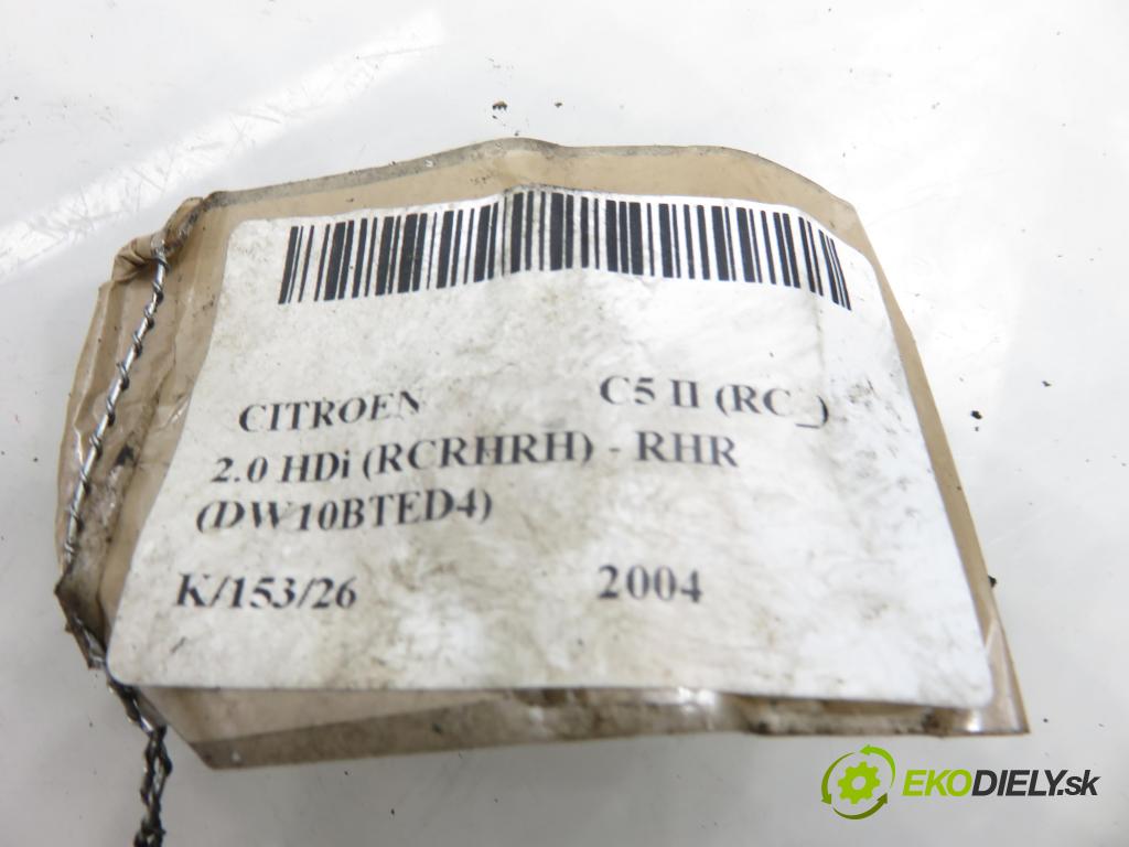 CITROEN C5 II (RC_) SEDAN 2005 100,00 2.0 HDi 136 - RHR (DW10BTED4) 1997,00 nádržka TEKUTINA: FAP 20012990100 ; 9639233780