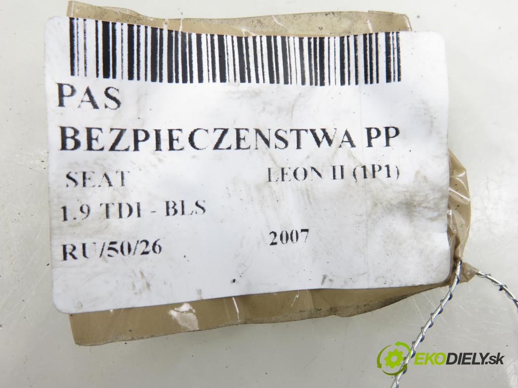 SEAT LEON (1P1) HB 2007 77,00 1.9 TDI - BLS 1896,00 Držiak bezpečnostný PP 1P0857706A