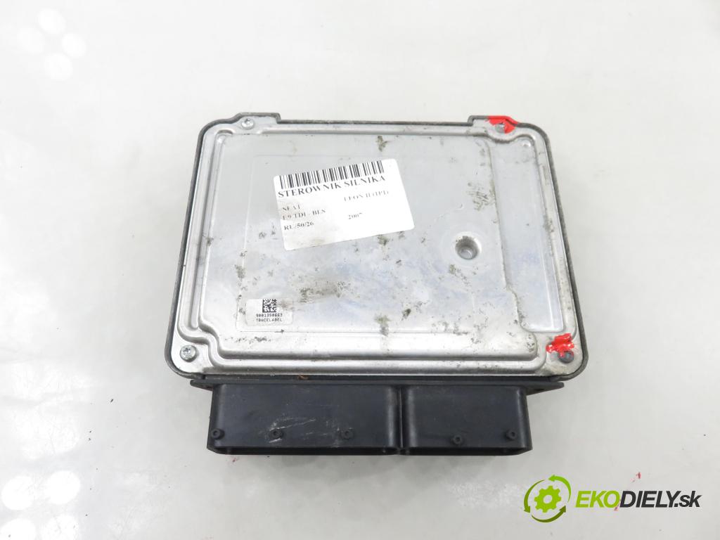 SEAT LEON (1P1) HB 2007 77,00 1.9 TDI - BLS 1896,00 Riadiaca jednotka Motor 03G906021JS ; 0281013624