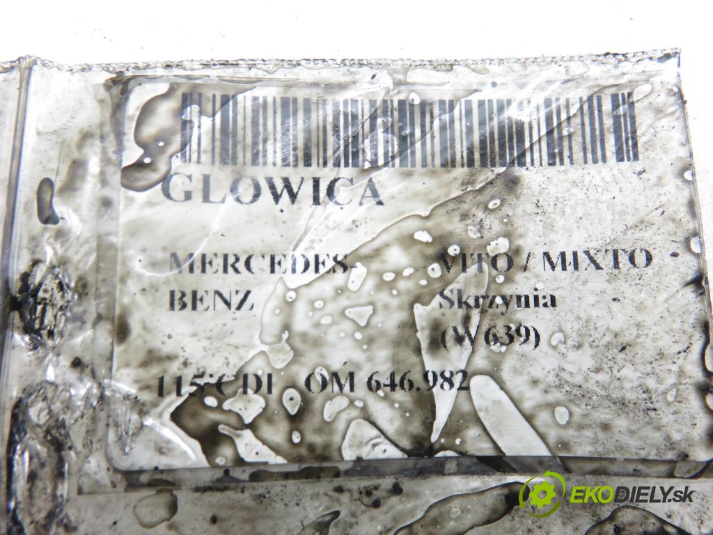 MERCEDES-BENZ VITO / MIXTO Skrzynia (W639) FURGON 2004 110,00 115 CDI 150 - OM 646.982 2148,00 (hlava 6110105020