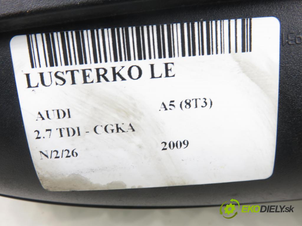 AUDI A5 (8T3) COUPE 2009 140,00 2.7 TDI - CGKA 2698,00 zpětné zrcátko LE