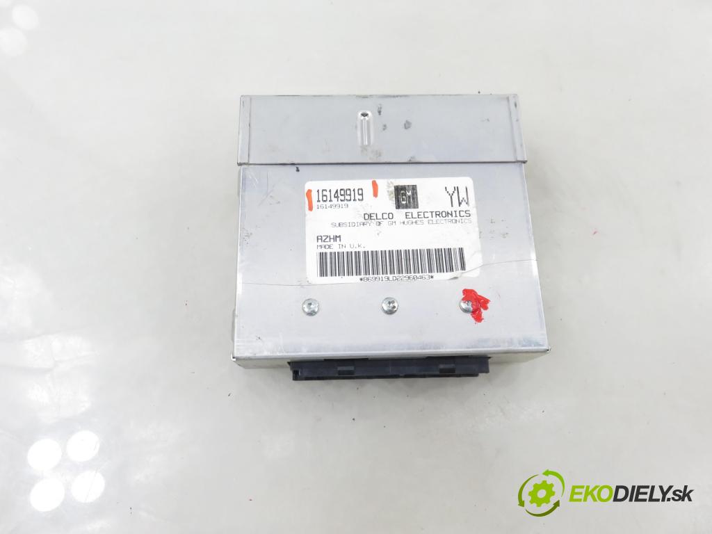 OPEL ASTRA F (T92) HB 1992 44,00 1.4 i 60 - C 14 NZ 1389,00 Riadiaca jednotka Motor 16149919