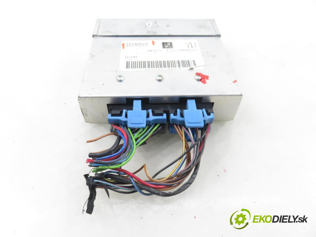 OPEL ASTRA F (T92) HB 1992 44,00 1.4 i 60 - C 14 NZ 1389,00 Riadiaca jednotka Motor 16149919