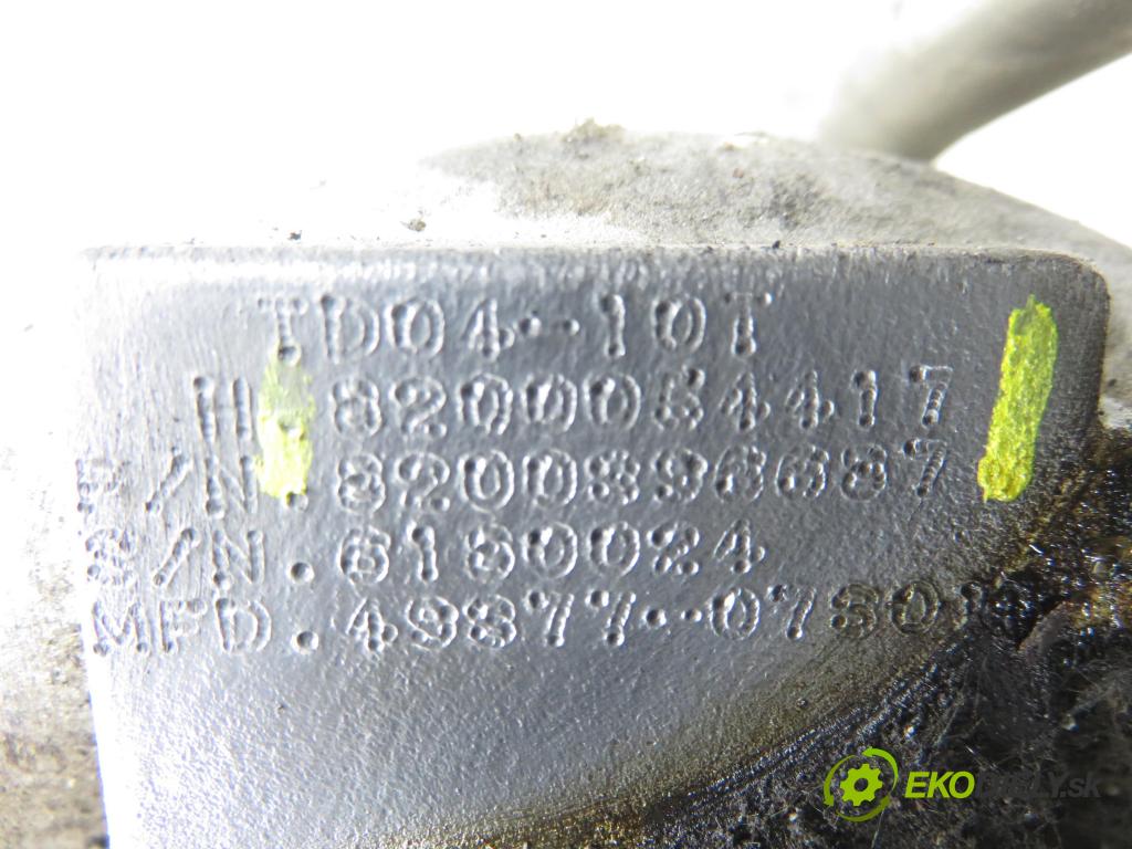 RENAULT LAGUNA II Grandtour (KG0/1_) KOMBI 2006 125,00 2.0 16V - F4R 784 1998,00 Turbodúchadlo 8200054417 ; 8200396687 (Turbodúchadlo (kompletné))