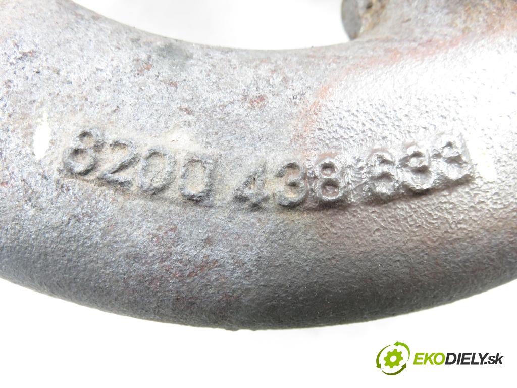 RENAULT LAGUNA II Grandtour (KG0/1_) KOMBI 2006 125,00 2.0 16V - F4R 784 1998,00 Potrubie VYČERPAT: 8200438633 (Výfukové potrubie)