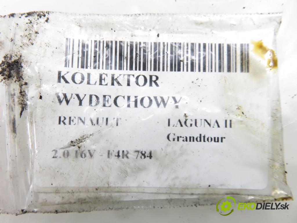 RENAULT LAGUNA II Grandtour (KG0/1_) KOMBI 2006 125,00 2.0 16V - F4R 784 1998,00 Potrubie VYČERPAT: 8200438633 (Výfukové potrubie)