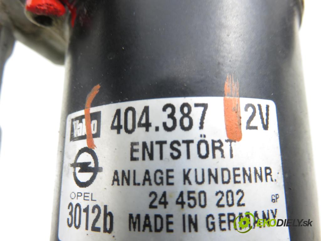 OPEL ASTRA G liftback (T98) HB 2002 62,00 1.6 8V - Z 16 SE 1598,00 MECHANISMUS/ motorek stěračů 404387