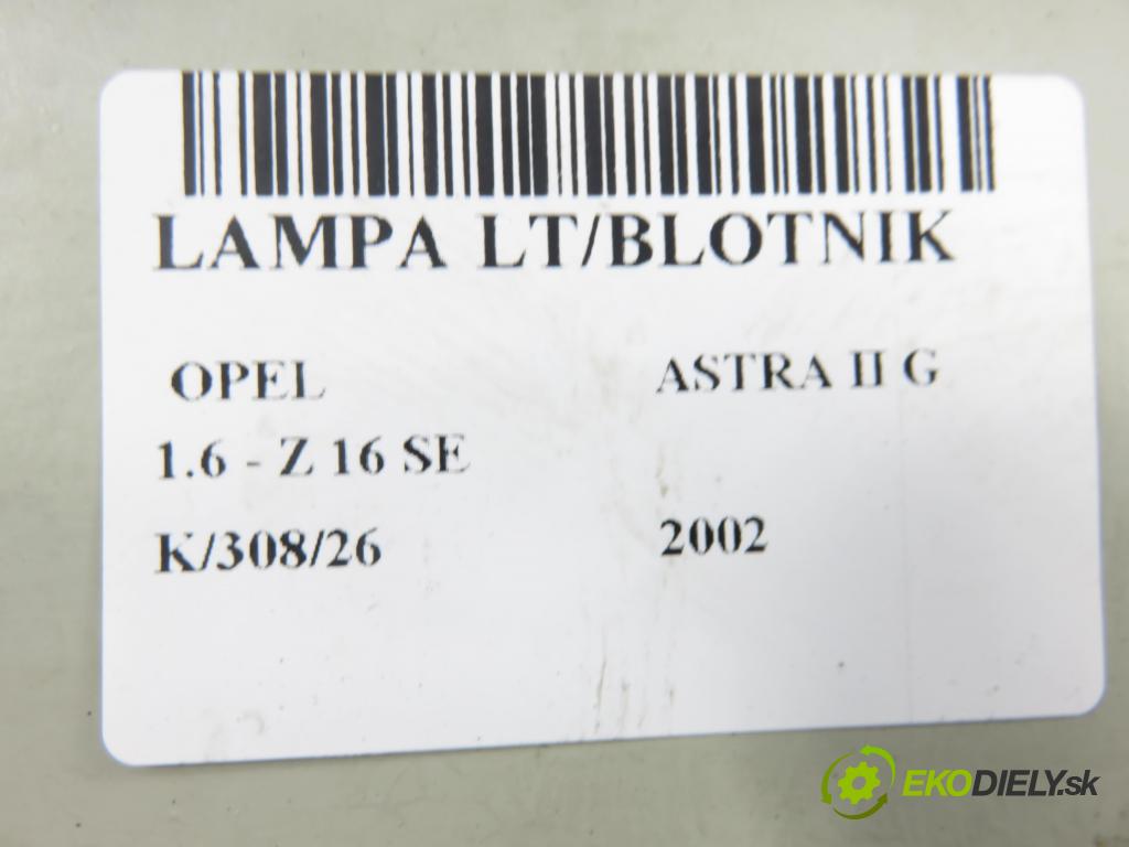 OPEL ASTRA G liftback (T98) HB 2002 62,00 1.6 8V - Z 16 SE 1598,00 světlo levé zadní 90521542