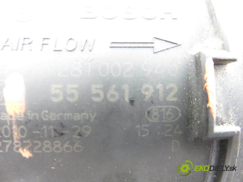 OPEL CORSA D (S07) HB 2010 70,00 1.3 CDTI - Z 13 DTE 1248,00 váha vzduchu vzduchu 55561912 ; 0281002940