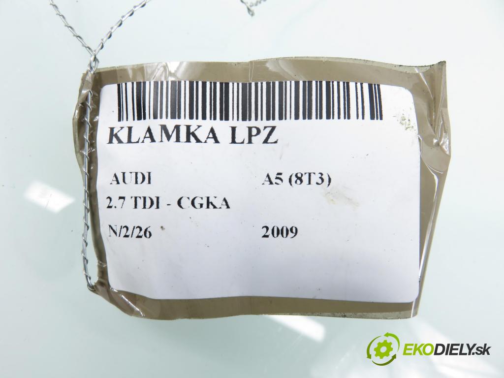 AUDI A5 (8T3) COUPE 2009 140,00 2.7 TDI - CGKA 2698,00 klika LPZ