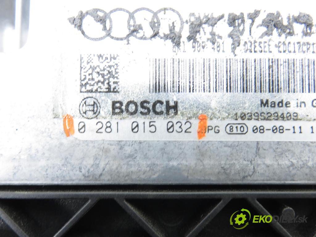 AUDI A5 (8T3) COUPE 2009 140,00 2.7 TDI - CGKA 2698,00 řídící jednotka motora 8K1907401B ; 0281015032