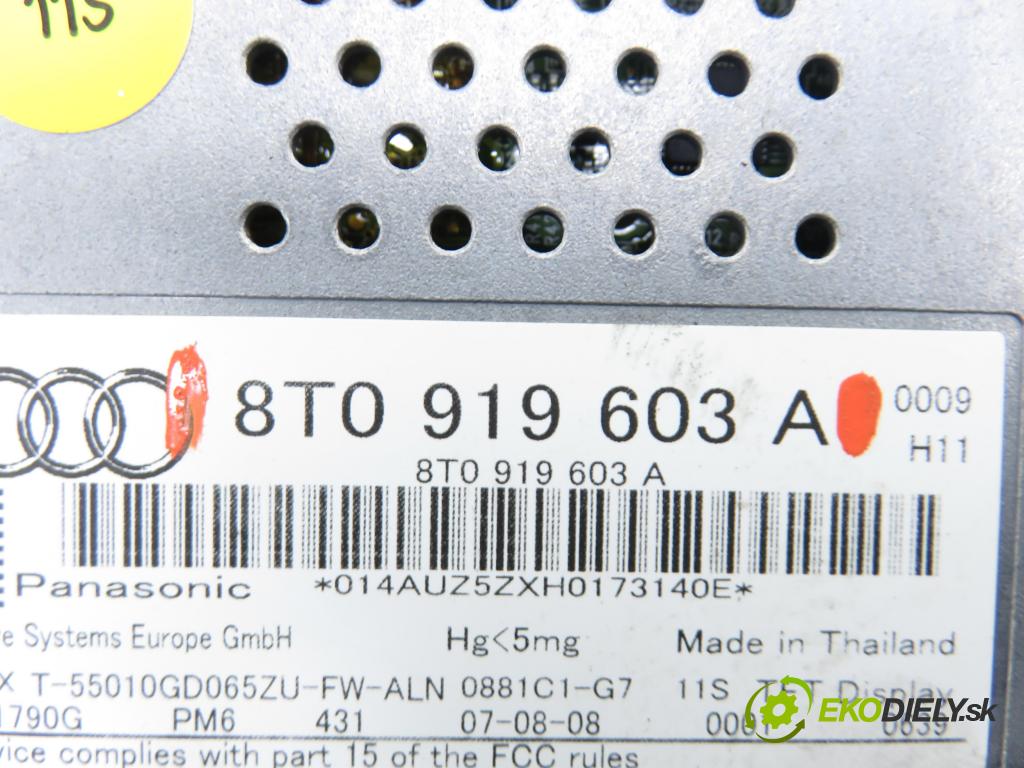 AUDI A5 (8T3) COUPE 2009 140,00 2.7 TDI - CGKA 2698,00 ZOBRAZIT: 8T0919603A