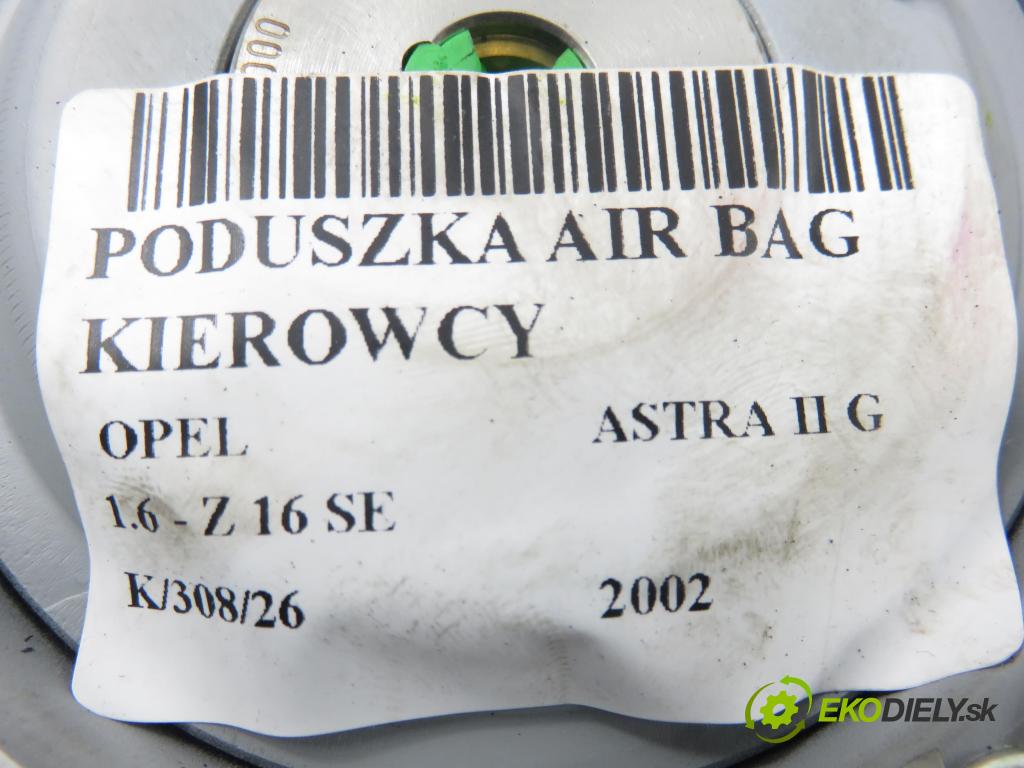 OPEL ASTRA G liftback (T98) HB 2002 62,00 1.6 8V - Z 16 SE 1598,00 AirBag air BAG volantu 90437771