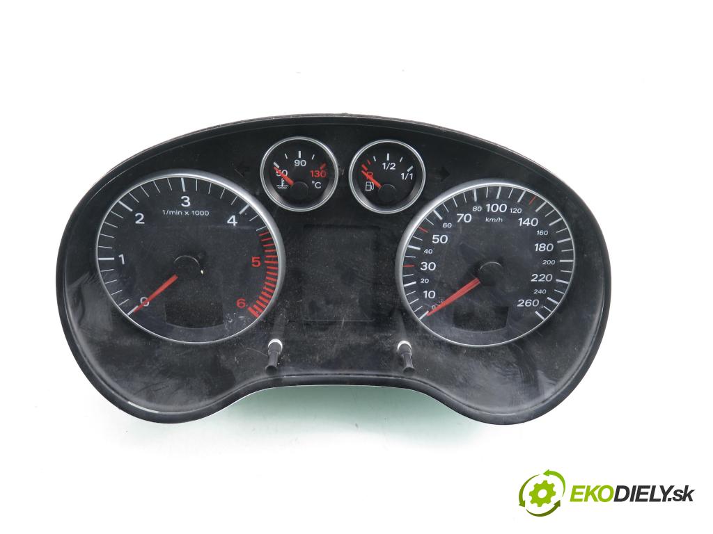 AUDI A3 (8P1) HB 2003 103,00 2.0 TDI PD 16V 140 1968,00 prístrojovka elektrický 8P0920900B