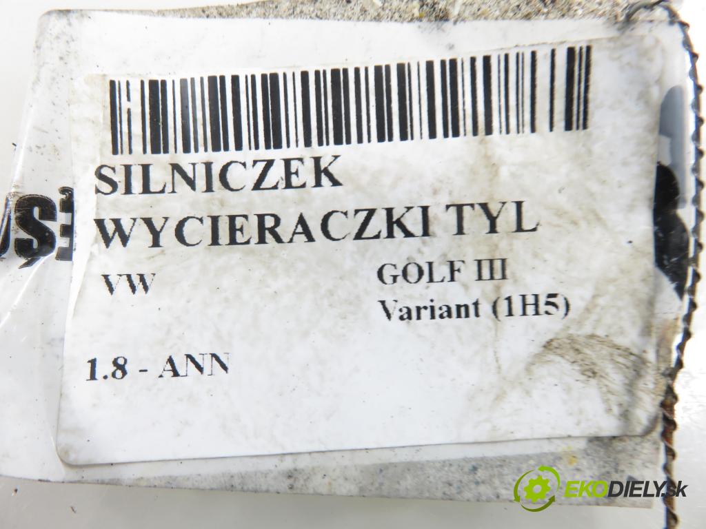 VW GOLF III Variant (1H5) KOMBI 1997 55,00 1.8 - ANN 1781,00 Motorček stierače zadné 1H9955717A