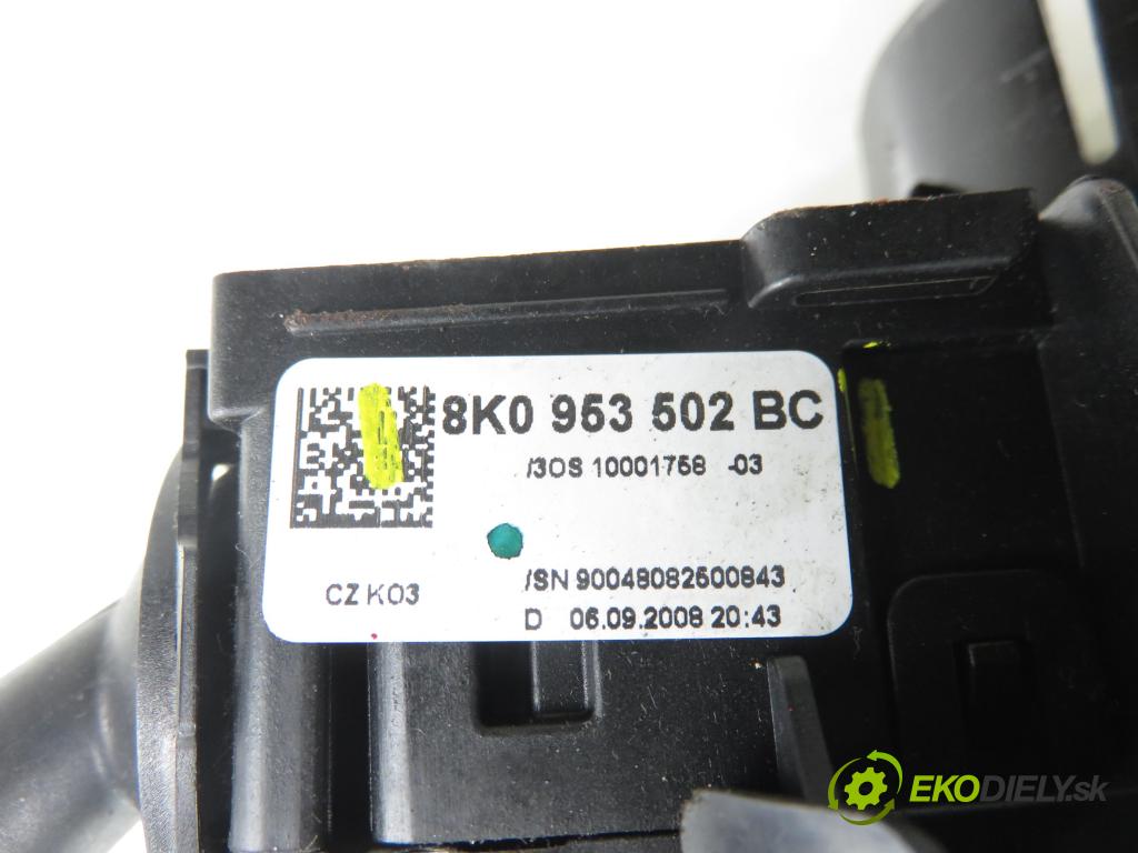 AUDI A5 (8T3) COUPE 2009 140,00 2.7 TDI - CGKA 2698,00 páčka/prepínač 8K0953502BC